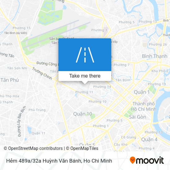 Hẻm 489a/32a Huỳnh Văn Bánh map
