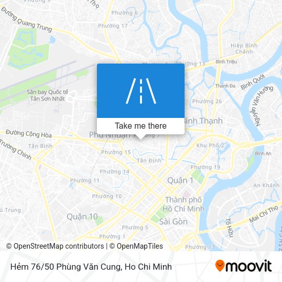 Hẻm 76/50 Phùng Văn Cung map