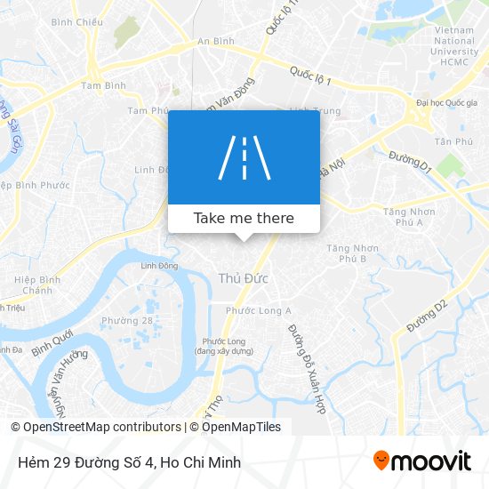 Hẻm 29 Đường Số 4 map