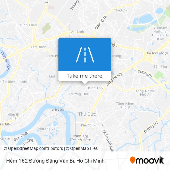 Hẻm 162 Đường Đậng Vân Bi map