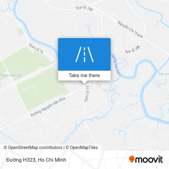 Đường H323 map