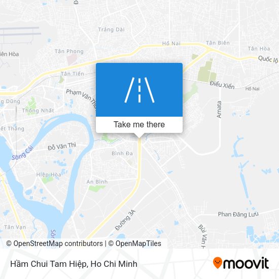 Hầm Chui Tam Hiệp map