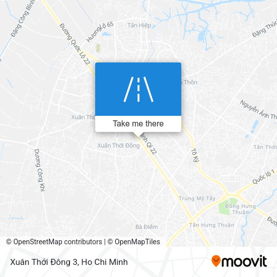 Xuân Thới Đông 3 map