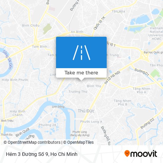 Hẻm 3 Đường Số 9 map