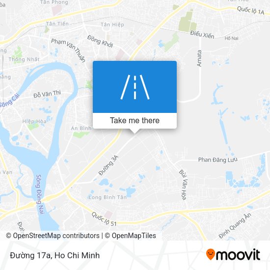Đường 17a map