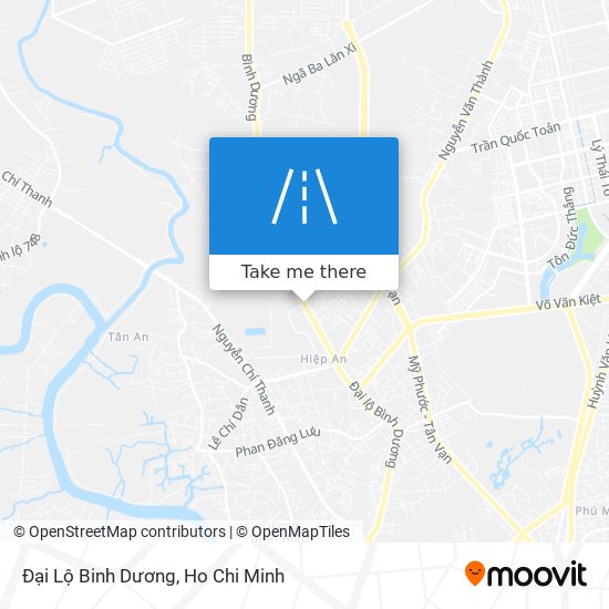 Đại Lộ Binh Dương map