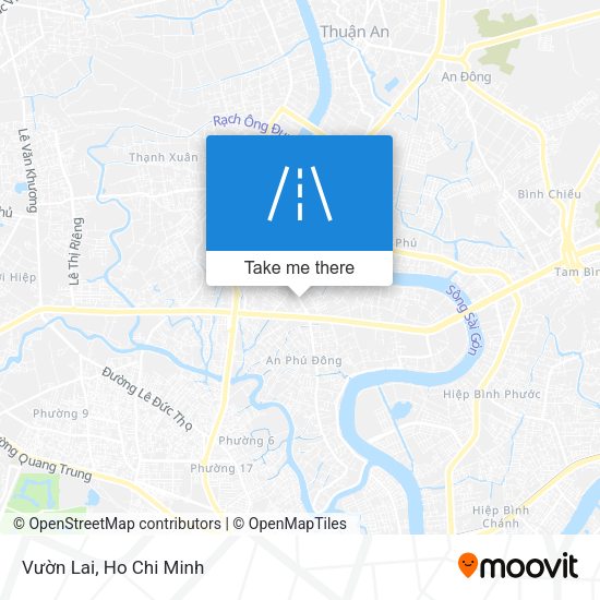Vườn Lai map