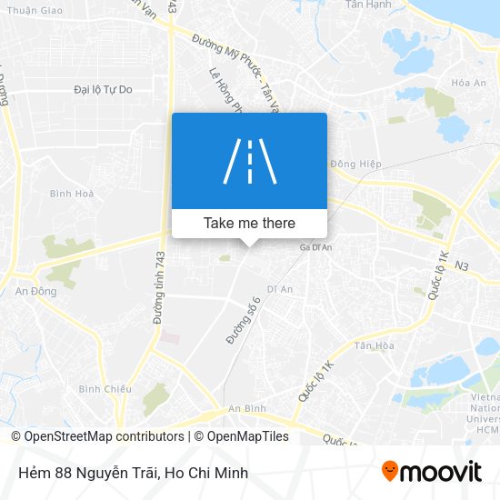 Hẻm 88 Nguyễn Trãi map