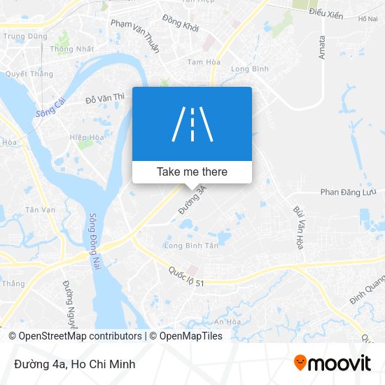 Đường 4a map