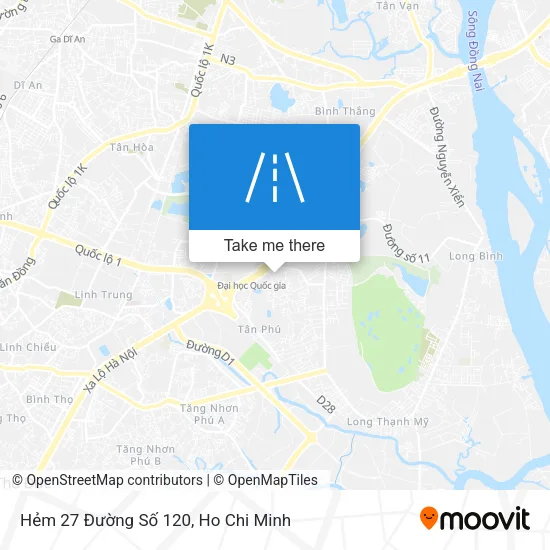 Hẻm 27 Đường Số 120 map