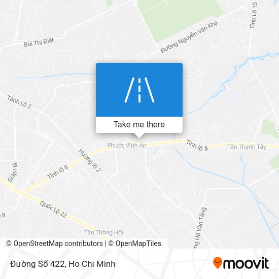 Đường Số 422 map