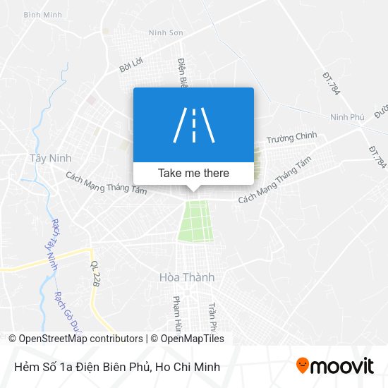 Hẻm Số 1a Điện Biên Phủ map