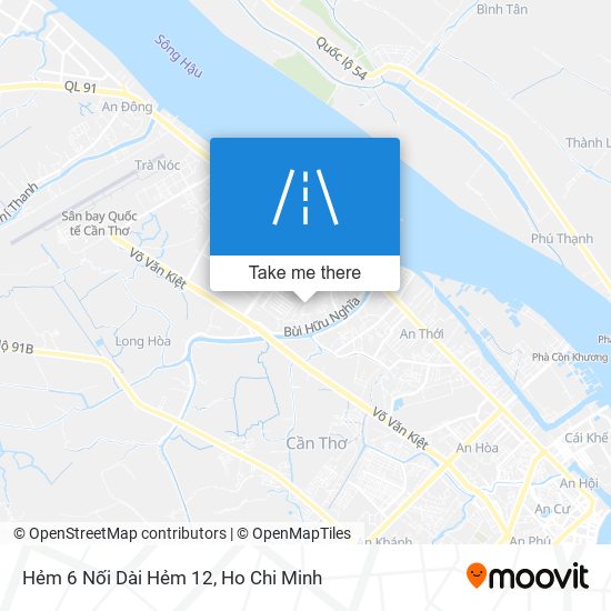 Hẻm 6 Nối Dài Hẻm 12 map