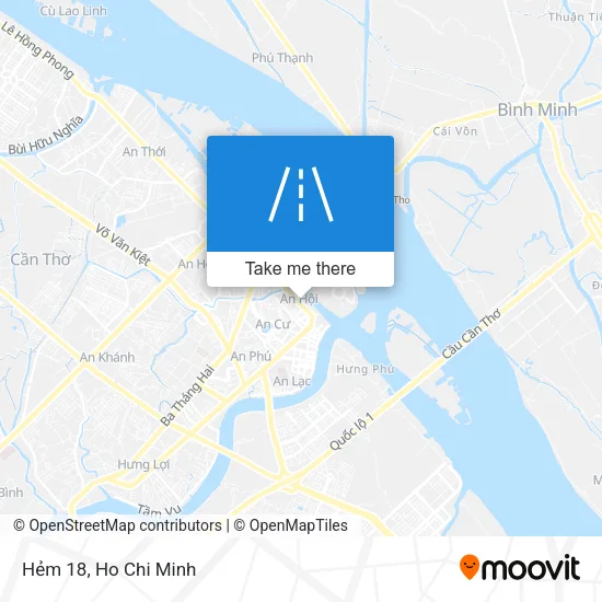 Hẻm 18 map
