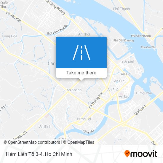 Hẻm Liên Tổ 3-4 map