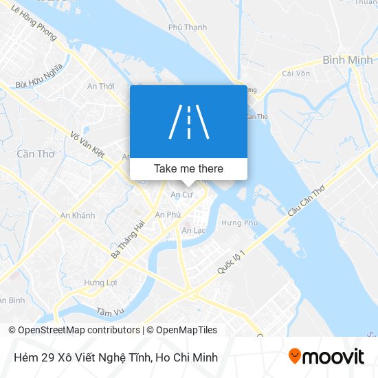 Hẻm 29 Xô Viết Nghệ Tĩnh map