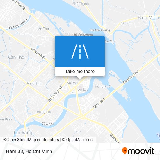 Hẻm 33 map