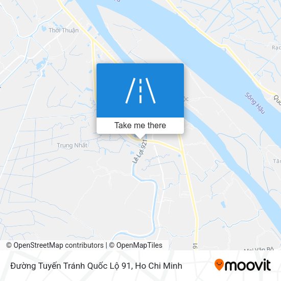 Đường Tuyến Tránh Quốc Lộ 91 map