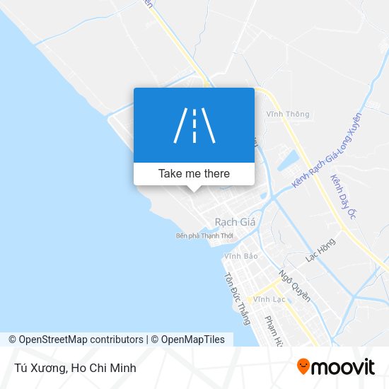 Tú Xương map
