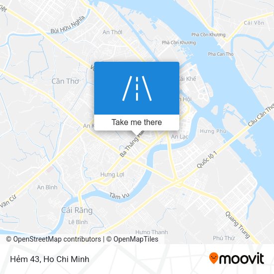 Hẻm 43 map