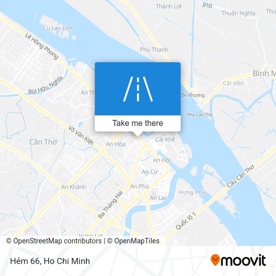 Hẻm 66 map