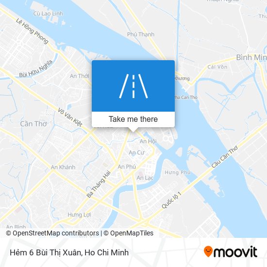 Hẻm 6 Bùi Thị Xuân map