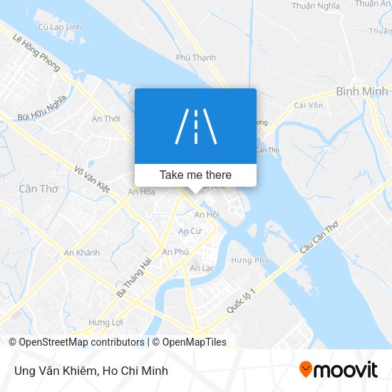 Ung Văn Khiêm map