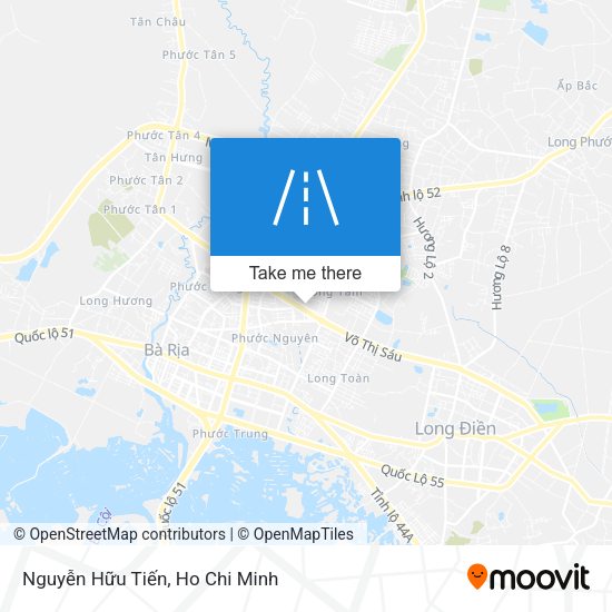 Nguyễn Hữu Tiến map
