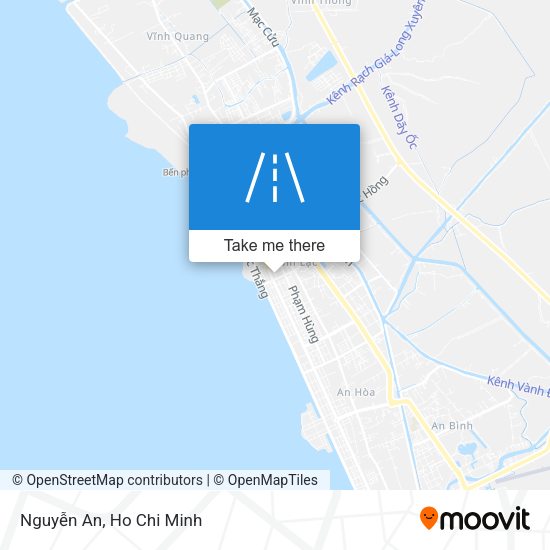 Nguyễn An map