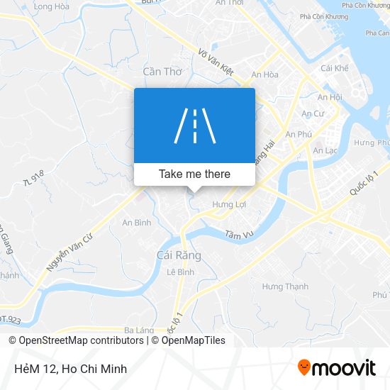HẻM 12 map