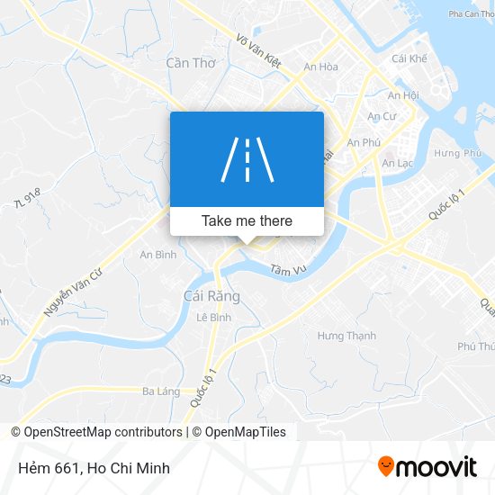 Hẻm 661 map