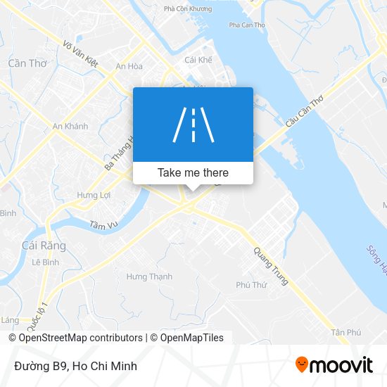 Đường B9 map