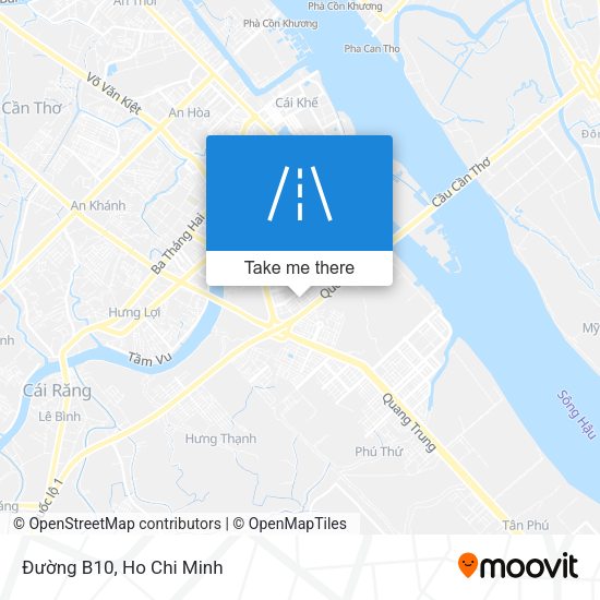 Đường B10 map