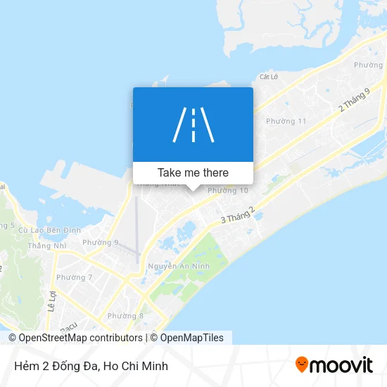 Hẻm 2 Đống Đa map