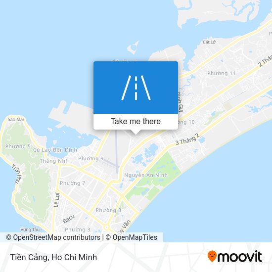 Tiền Cảng map