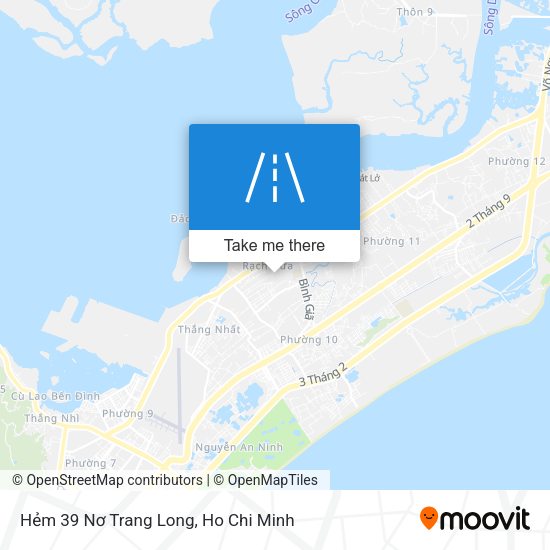 Hẻm 39 Nơ Trang Long map