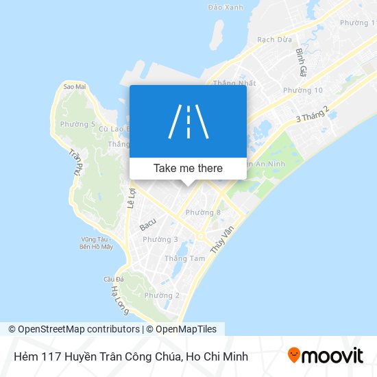 Hẻm 117 Huyền Trân Công Chúa map