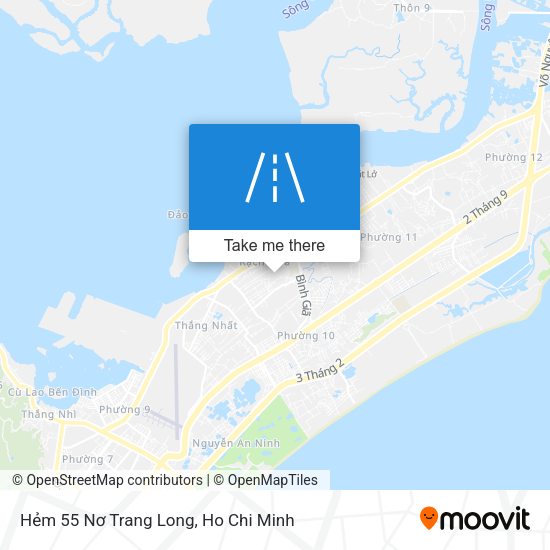 Hẻm 55 Nơ Trang Long map