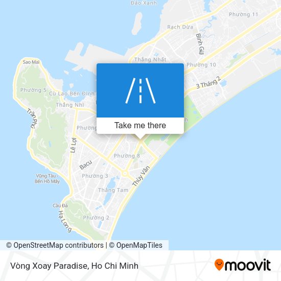 Vòng Xoay Paradise map