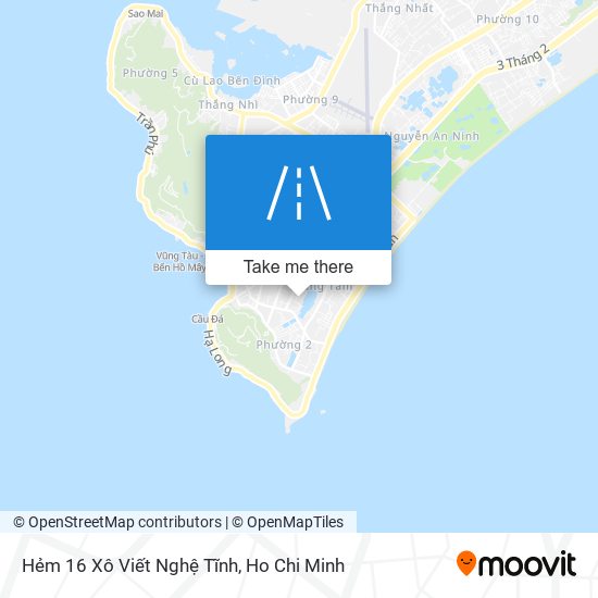 Hẻm 16 Xô Viết Nghệ Tĩnh map