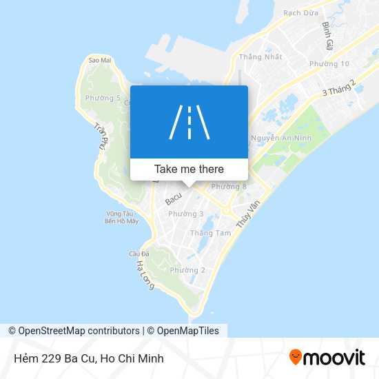 Hẻm 229 Ba Cu map