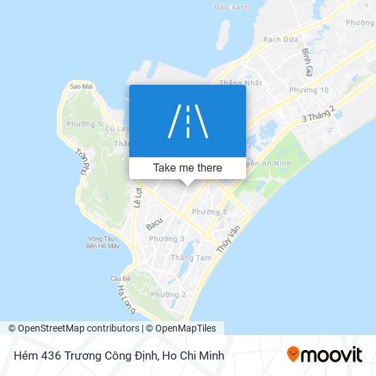 Hẻm 436 Trương Công Định map