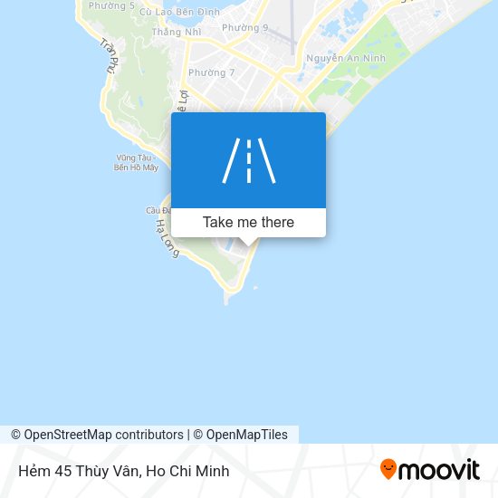 Hẻm 45 Thùy Vân map