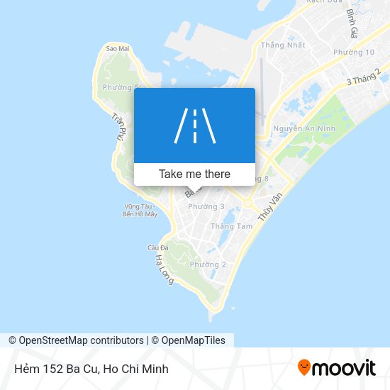 Hẻm 152 Ba Cu map
