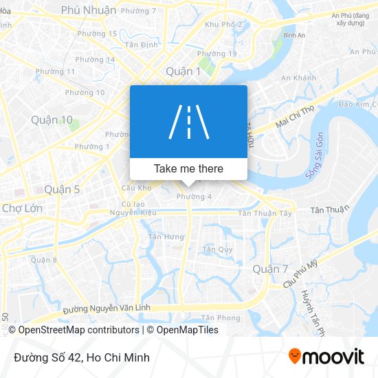 Đường Số 42 map
