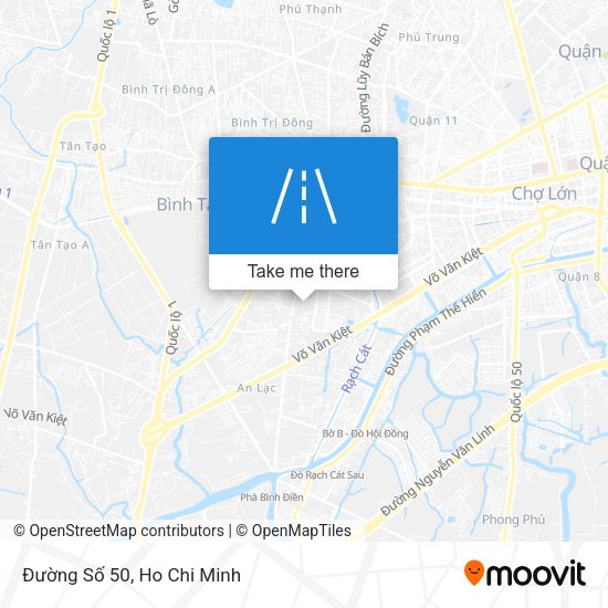 Đường Số 50 map