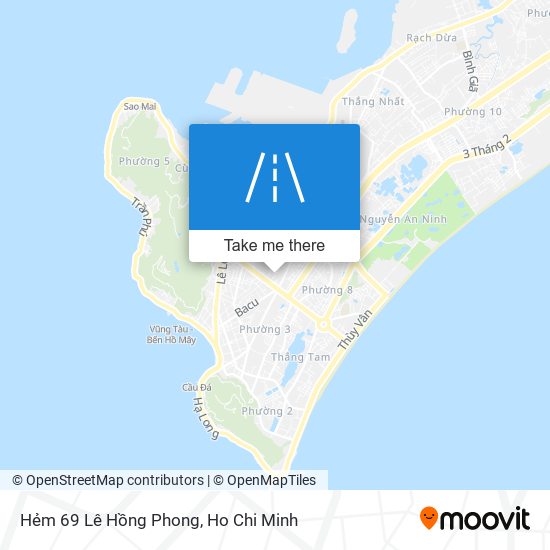 Hẻm 69 Lê Hồng Phong map