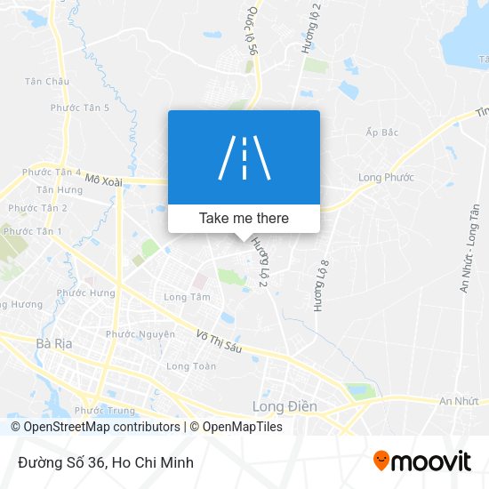Đường Số 36 map