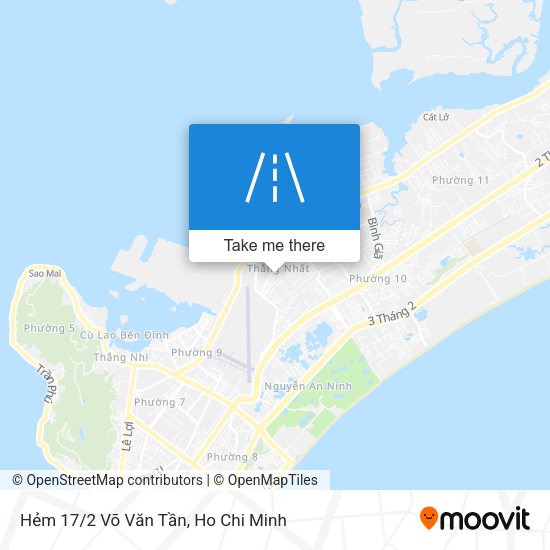 Hẻm 17/2 Võ Văn Tần map