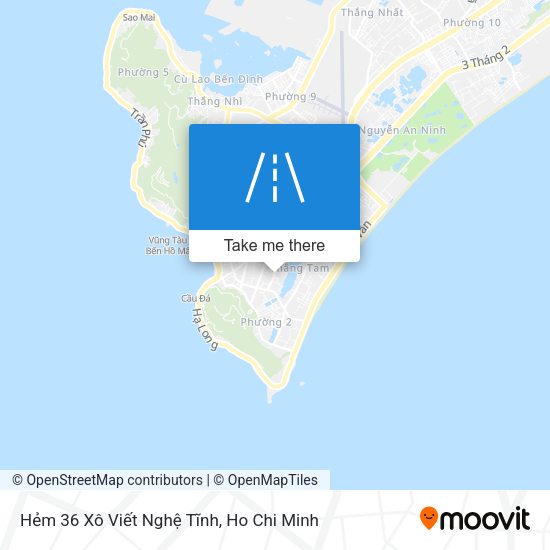 Hẻm 36 Xô Viết Nghệ Tĩnh map